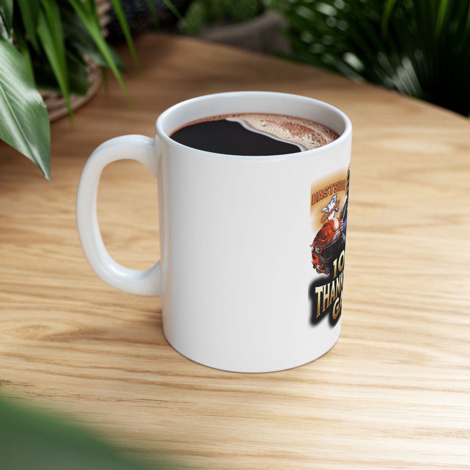 East vs Kennedy 100th Thanksgving Game Ceramic Mug, (11oz, - Image 9