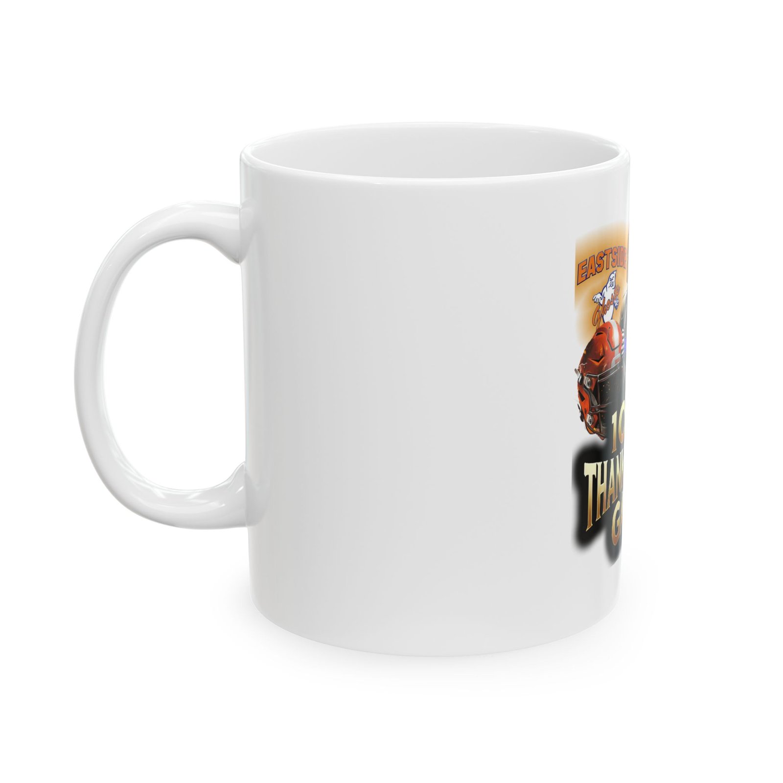 East vs Kennedy 100th Thanksgving Game Ceramic Mug, (11oz, - Image 3