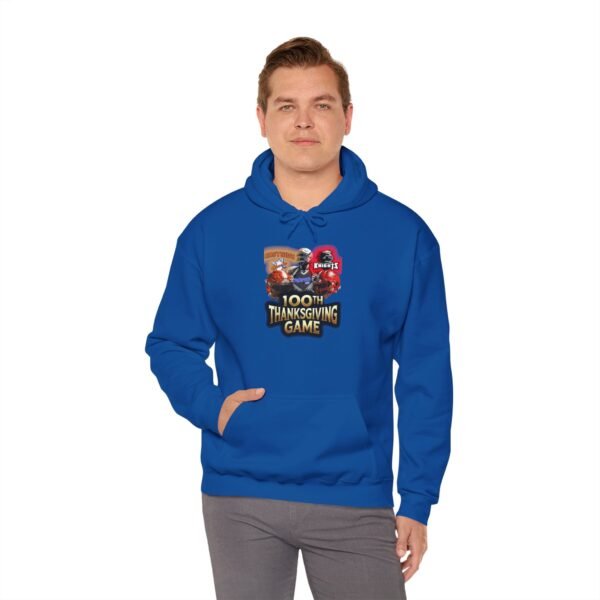 Eastside Vs Kennedy 100th thanksgiving Game Hoodie - Image 9